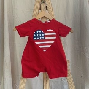 KRU Patriotic Baby Onsie - Size-6-9mo
